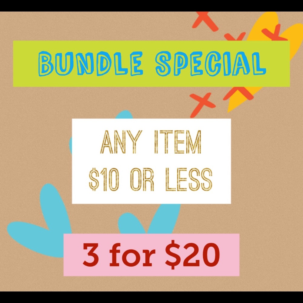 Bundle 3 Items $10 or Less